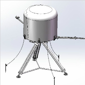 遥测站二维伺服转台